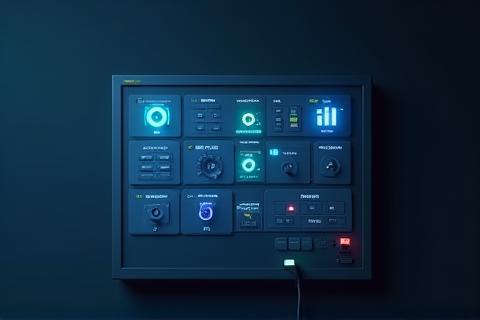 Smart lighting control panel